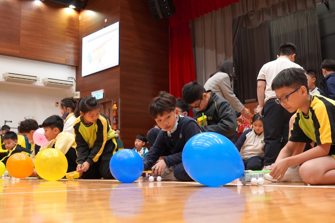 STEAM 氣動車比賽