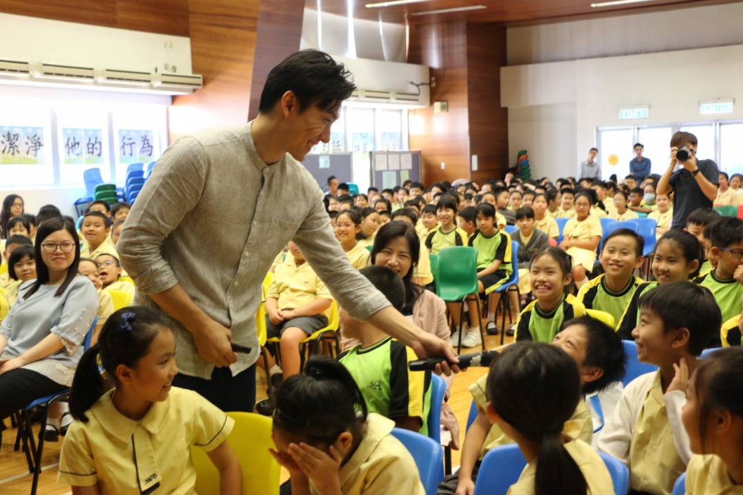 Patrick Sir 到校分享英文學習心得