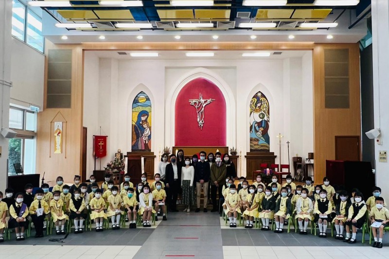 校慶崇拜大合照