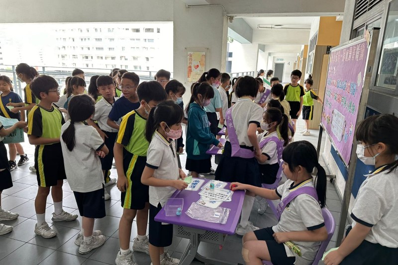 校園有禮攤位問答活動-低年級