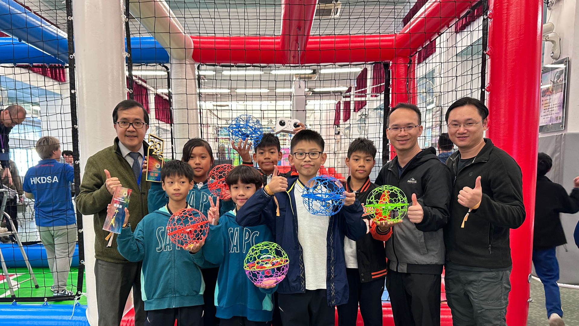 扶輪盃全港小學無人機足球比賽